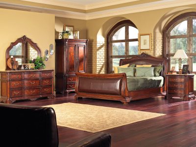 Plywood bed room